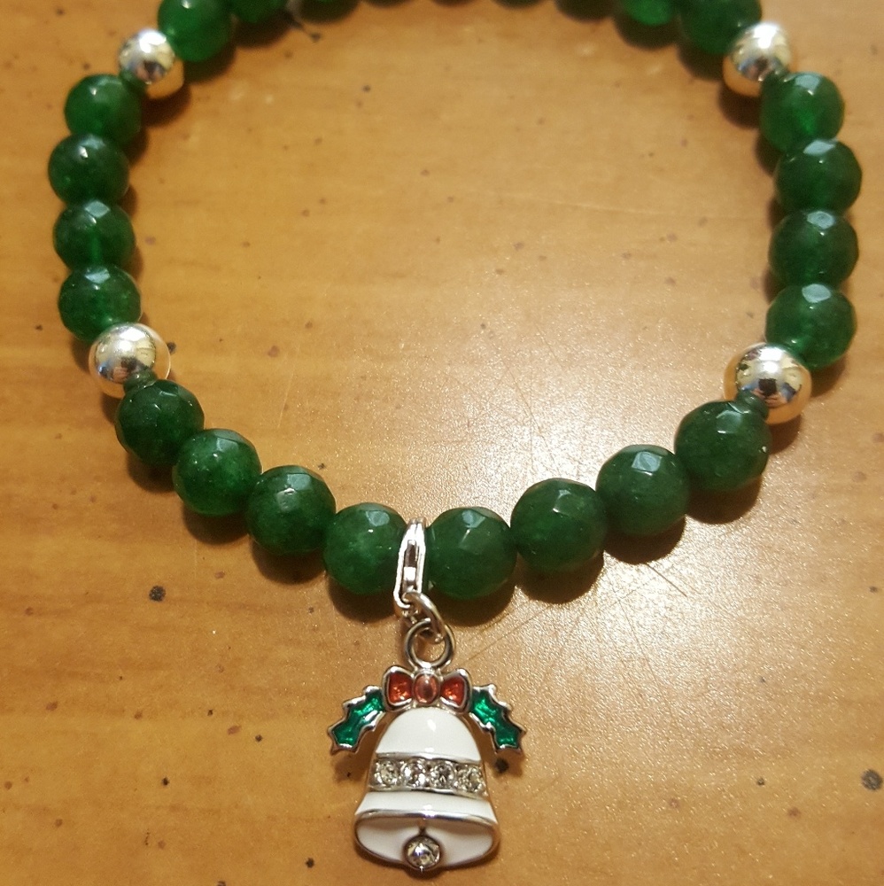 💚Green Jade Bell Bracelet💚
